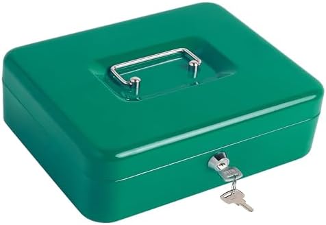 Kippen 10032V4 - Cash Box with Coin Tray Green Dimensions: 300 x ...