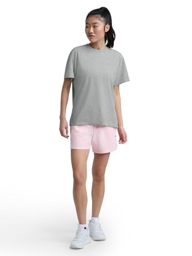Image of Champion Women's Classic Short Sleeve Graphic T-Shirt, Loose Fit, Script Logo