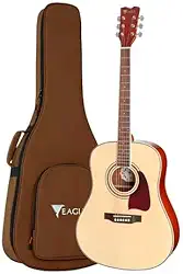 Violão Eletroacústico Eagle Ch888 Folk Aço Natural