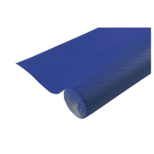 Pro Nappe - Ref 802019I - Mantel desechable en Papel gofrado - Gofrado único, estético y Profundo - Rollo de 20 M de Largo y 1,20 M de Ancho - Color Azul Marino