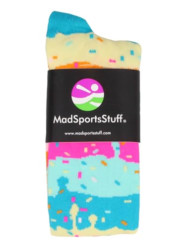 Rainbow Sprinkle Over the Calf Sports Socks – Fun & Colorful Athletic Socks for Girls, Boys, Women & Youth2