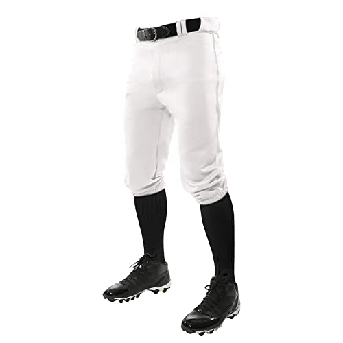 Champro Youth Baseball Bragas Pantalones de béisbol Juveniles MVP, Blanco, 31-35 para Niños Cover