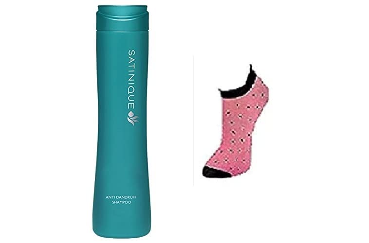 Amway satinique anti dandruff shampoo – 250 ml and colourful head band for girls/women – combo