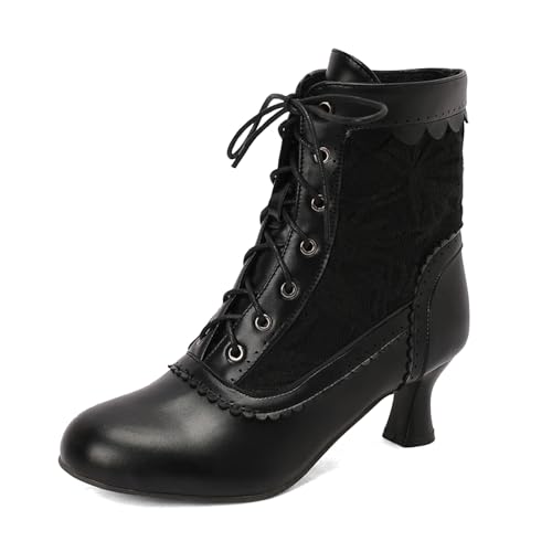 Botas occidentales de mujer con cordones para lucir un estilo casual este otoño