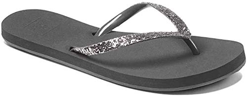 Reef Damen Stargazer Badeschuhe, Silber/schwarz), 37.5 EU
