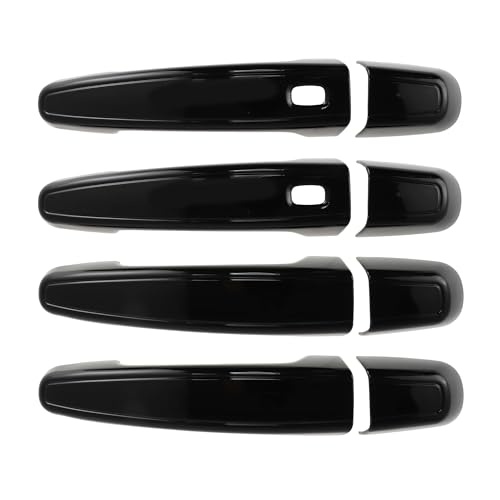 REPAIROCK Door Handle Cover Protector for Chevy Equinox Malibu Blazer 2016-2024 Exterior Door Handle Trim W/ 2 Smart Keyhole