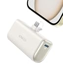 Anker Carregador Portátil, Nano Power Bank 5000mAh com Cabo USB-C Integrado