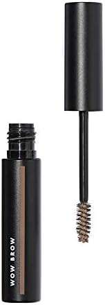 e.l.f., Wow Brow Gel, Volumizing, Buildable, Wax-Gel Hybrid, Creates Full, Voluminous-Looking Brows, Locks Brow Hairs In Place, Taupe, Fiber-Infused, 0.12 Oz