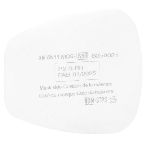 3M N95 Respirator Filter 5N11, 10 Pack