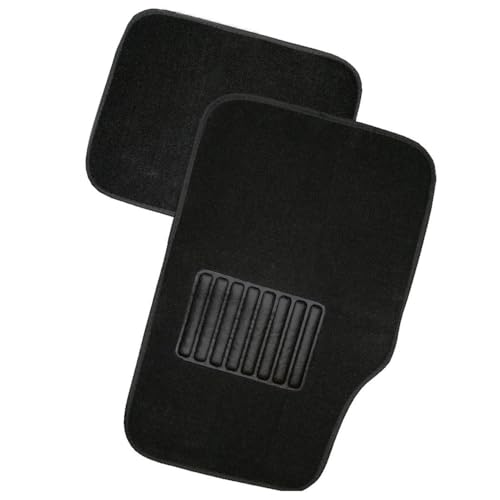 Krawehl Alfombrillas Coche Universales Moqueta (Set 4) | Antideslizantes, Todo Clima y Fácil Limpieza – Pekin