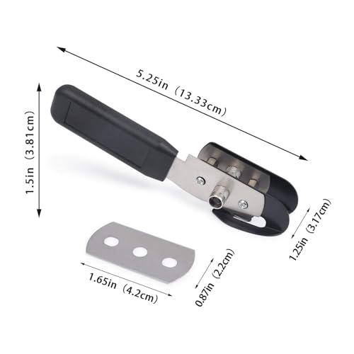 RockRose Dual-Blade Vinyl Cutter Tools Backing Paper Cutter Blade Film Tool with Spacers for Professional Knife for Car Wrapping & DIY by RockRose - Image 3
