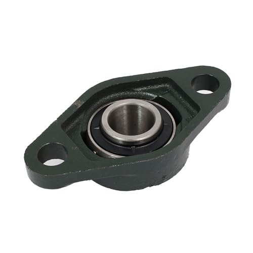 Kozelo FL205 Kissenblocklager - [25mm I.D.] Selbstausrichtung Solide Gusseisenbasis montierte Kissenblocklager