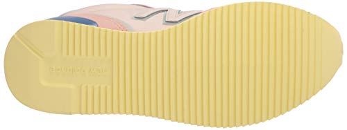 New Balance Tênis feminino Sola Sleek V1, Seda crua/azul telar, 12