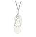 Produktbild Tuscany Silver Damen Sterling Silber 10mm x 25mm Weiß Perlmutter Flip Flop Anhänger verstellbar Panzerkette 41cm/16zoll-46cm/18zoll 8.44.3440
