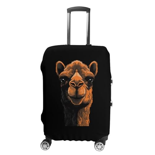 Camels Travel Luggage Cover Washable Suitcase Protector Baggage Covers for Women Men L