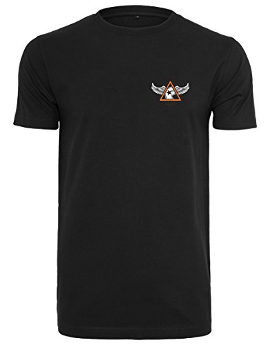 Famous Stars and Straps Camiseta Hombre, Pit Stop, Hombre, FA031, Negro, Extra-Large