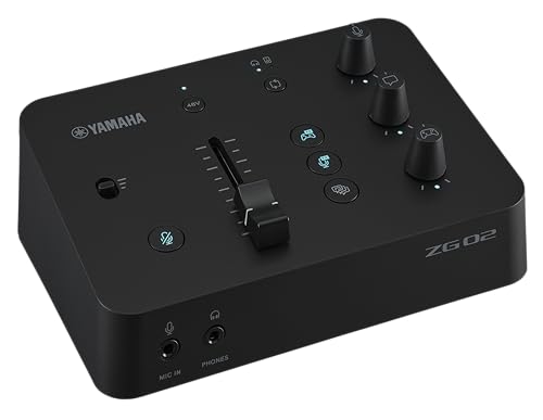 YAMAHA ZGO2 音声ミキサー Amazon.co.jp: ヤマハ YAMAHA ゲーム/配信用オーディオミキサー ゲーム
