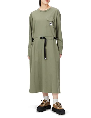 [コロンビア] フォレストトゥサンクチュアリロングスリーブドレス Stone Green M
