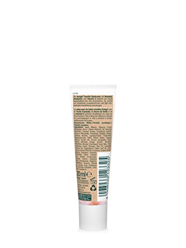 Kneipp Sensitiv Handcrème, amandelbloesem, reisformaat, voedende lotion met rijke sheaboter, amandelolie en vitamine E, natuurlijk verzorgingsolie-complex, voor droge en gevoelige huid, 20 ml - Afbeelding 3