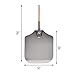 Kitchen Supply 14-Inch x 16-Inch Aluminum Pizza Peel with Wood Handle