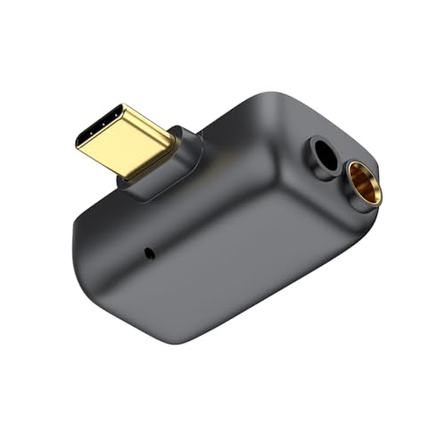 【おすすめ】Audirect ATOM4 ポータブルヘッドホンアンプ ハイレゾ対応/高性能DAC内蔵/4.4mm・3.5mm出力対応 バランス出力付きUSB C OTG 32bit/768kHz DSD512 USB DAC(ブラック)