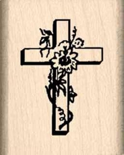 Stamps by Impression Cross Rubber Stamp