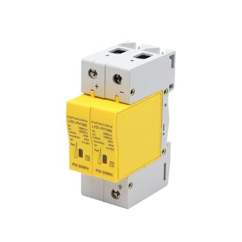 Parafoudre Solaire photovoltaïque DC NISZA 1000V pour interrupteur de protection sur rail DIN