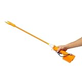 Rechargeable Cattle Prod, Electric Waterproof Cattle Prod Stick for Cows Sheep Pig Livestock, Handheld Dog Hog Animal Shocker (21.6''L)