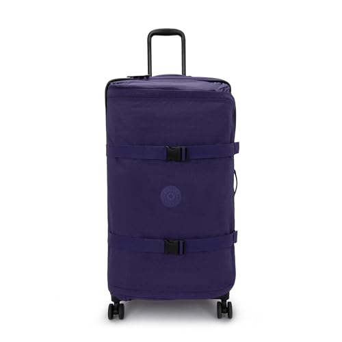 Bagage à main à roulettes Kipling maniable et léger en bleu clair