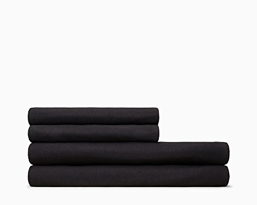 Image of Calvin Klein Home Modern Cotton Harrison Sheet, Twin Flat, Navy