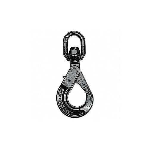 Slip Hook, Steel, G80, Swivel, 12000 lb.