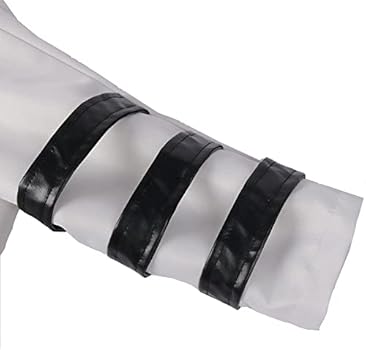 CAMDOM Gothic middeleeuwse jas voor heren, steampunk-jas, uniform, Halloween-kostuum, Goud, M