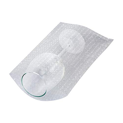 Duck Bubble Cushioned Bags, 6 Protective Bags For Stemware, Figurines, Collectibles, 7" X 11.5", Clear (285385) #TOP2