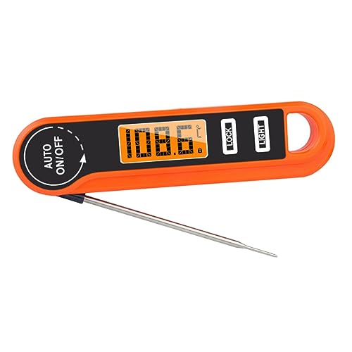 PRETYZOOM Meat Thermometer Digital Kitchen Probe Food Thermometer for Cooking Accurate Fast