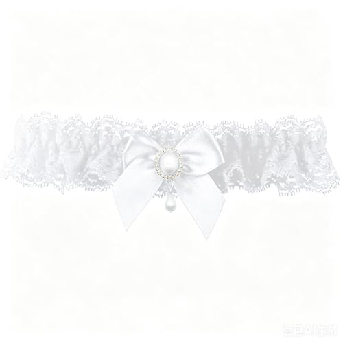 Image of Blue Garters for Bride Wedding Garter Set for Bride Bridal Garter Leg Thigh Blue