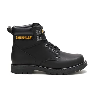 Caterpillar Men's Second Shift Work Boot, Black, 11 M US