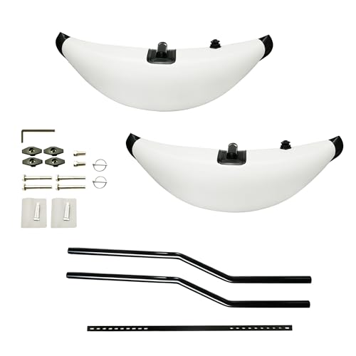 Stabilisateurs de kayak double valves avec tubes aluminium réglables