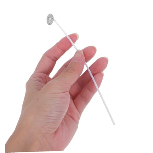 300 mechas de algodón flexibles para velas con base encerada miniatura 4
