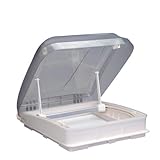 Freucamp Dachfenster Dachluke Dachhaube 40 x 40 cm Farbe cream