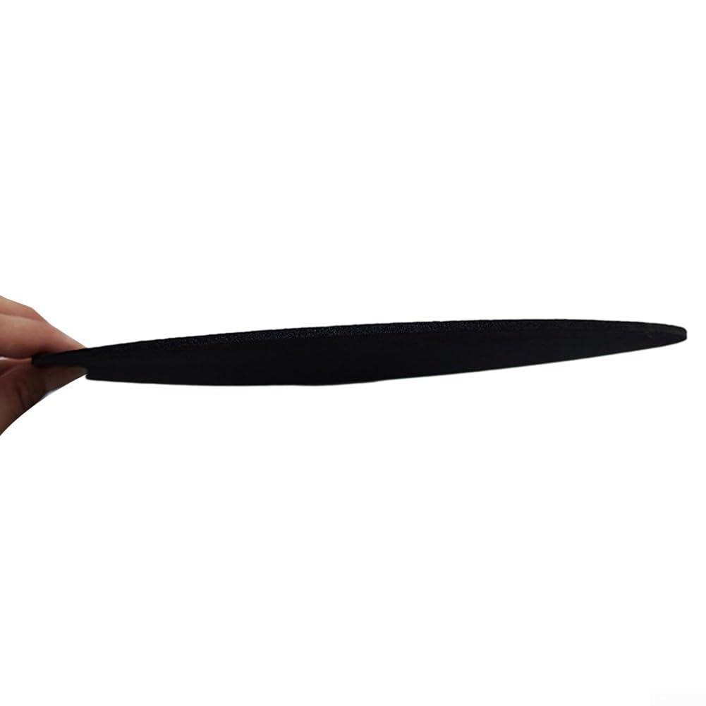 Tappetino per giradischi in feltro per fonografi e lettori CD, antiscivolo, in vinile, stampa digitale, in tinta unita, diametro 295 mm, morbido feltro protettivo (295 cm, verde)