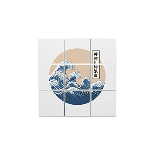 Carreaux céramique décoratif Hokusai pour créer une ambiance zen dans votre cuisine