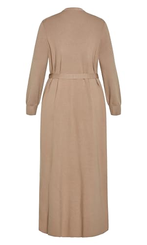 Image of City Chic Plus Size Cardigan - Goldie Longline