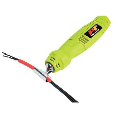 Image of Performance Tool W2082 Compact Rechargeable Cordless Heat Gun, 600 Degree Max Output, Vinyl Wrap, Shrink Tubing, Wire Connectors, Crafts, Phone Repair