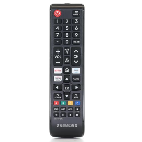 Dan's Originals OEM BN59-01315J for Samsung Remote Control with Netflix Hotkey - Black (BN5901315J) - No Programming Required - Black
