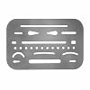 Helix Technische Metalen Wissen Schild Tekening Template