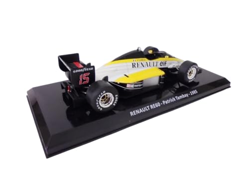 OPO 10 Compatible Renault RE60 Patrick Tambay 1/24 miniatura 3