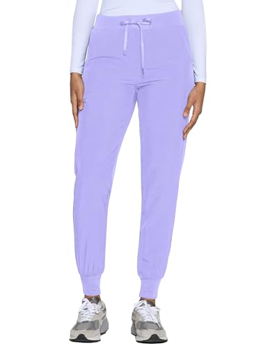 Image of COZYFIT Womens Scrub Pants - Soft Stretch Yoga Style with 5 Pockets, Slim Fit Jogger Scrubs Pants for Women