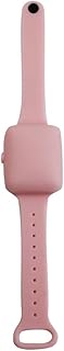 GOSAFE Pulsera desinfectante de silicona • Pulsera con dispensador de desinfectante • Desinfectante para viajes • Pulsera higiénica • Pulsera con desinfectante • Color: rosa