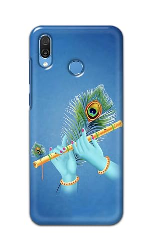 Image of PRINTFIDAA Printed Hard Back Cover Case for Honor Play Back Cover (Flute in Krishna Hands) -112