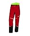 Produktbild KOX Schnittschutzhose Mistral 3.0 Rot/Gelb Gr. 27 untersetzt